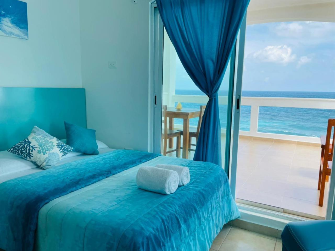 Habitacion Amanecer Turquesa #6 Isla Mujeres Bagian luar foto