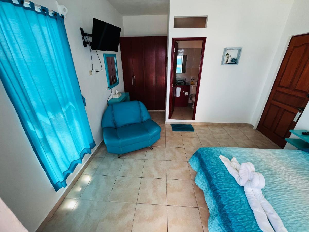 Habitacion Amanecer Turquesa #6 Isla Mujeres Bagian luar foto