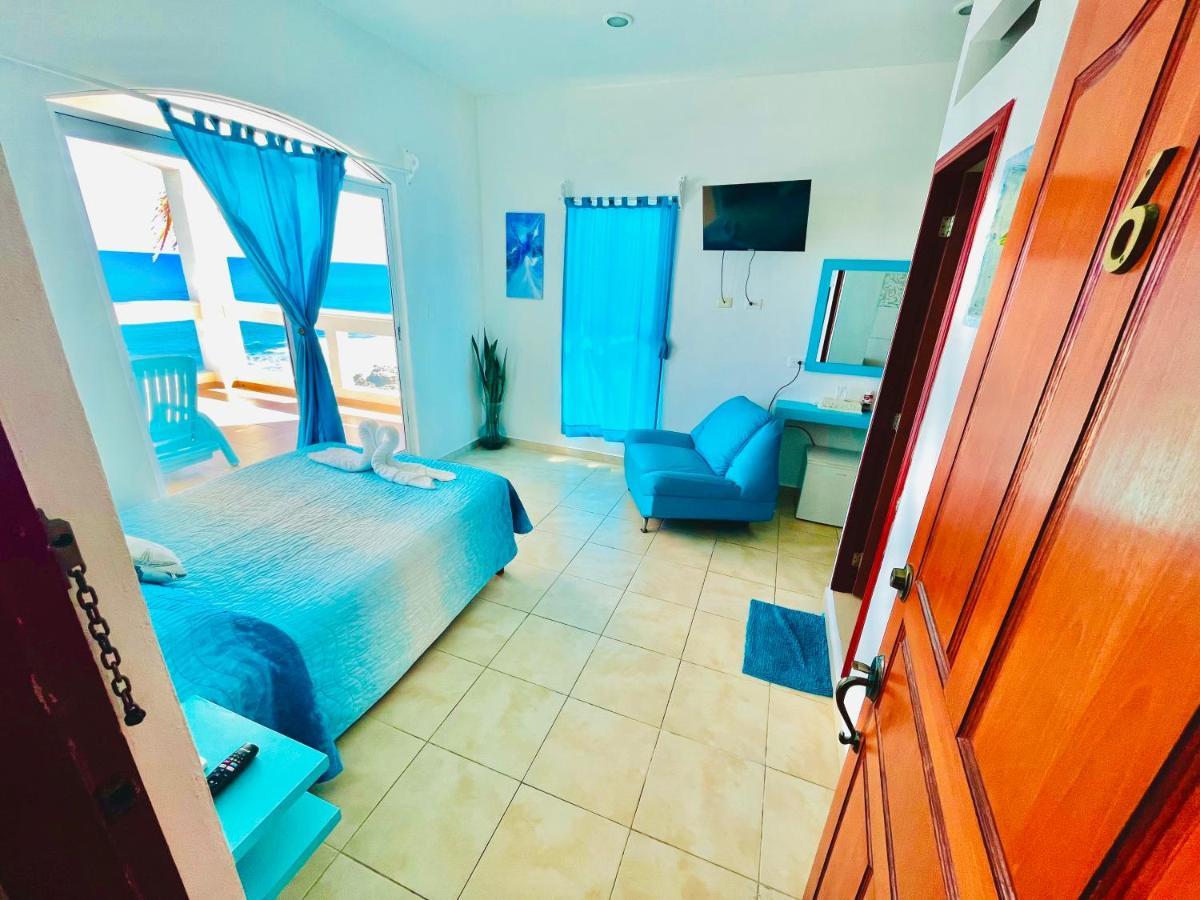Habitacion Amanecer Turquesa #6 Isla Mujeres Bagian luar foto