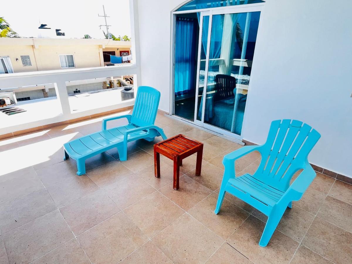 Habitacion Amanecer Turquesa #6 Isla Mujeres Bagian luar foto