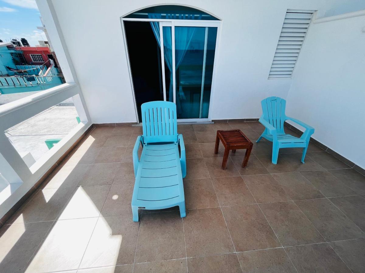 Habitacion Amanecer Turquesa #6 Isla Mujeres Bagian luar foto